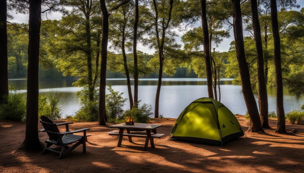 camping in South Carolina