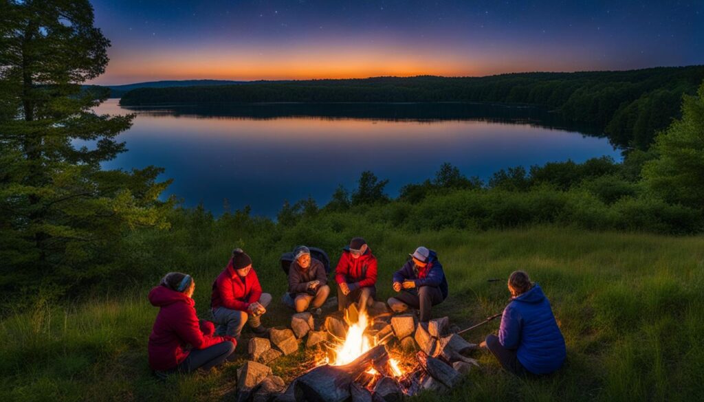 camping in chenango valley