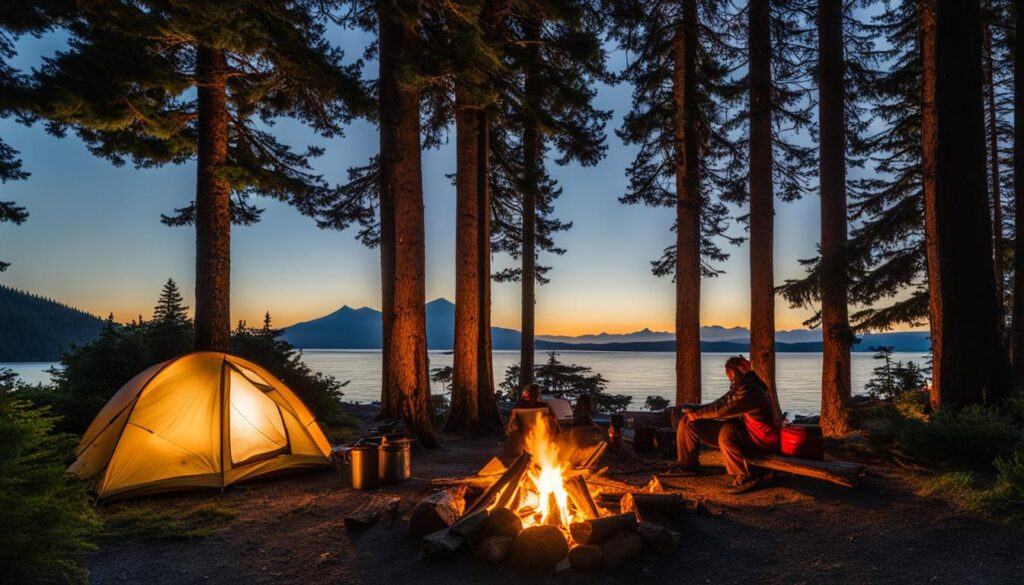 camping in sequim bay state park