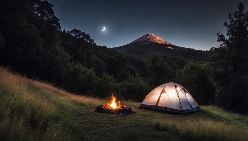camping mount diablo