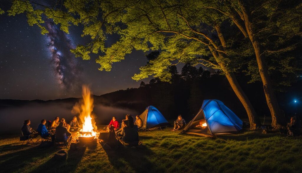 camping near Lexington