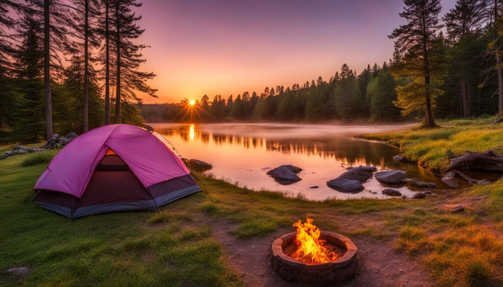 camping near millersylvania state park