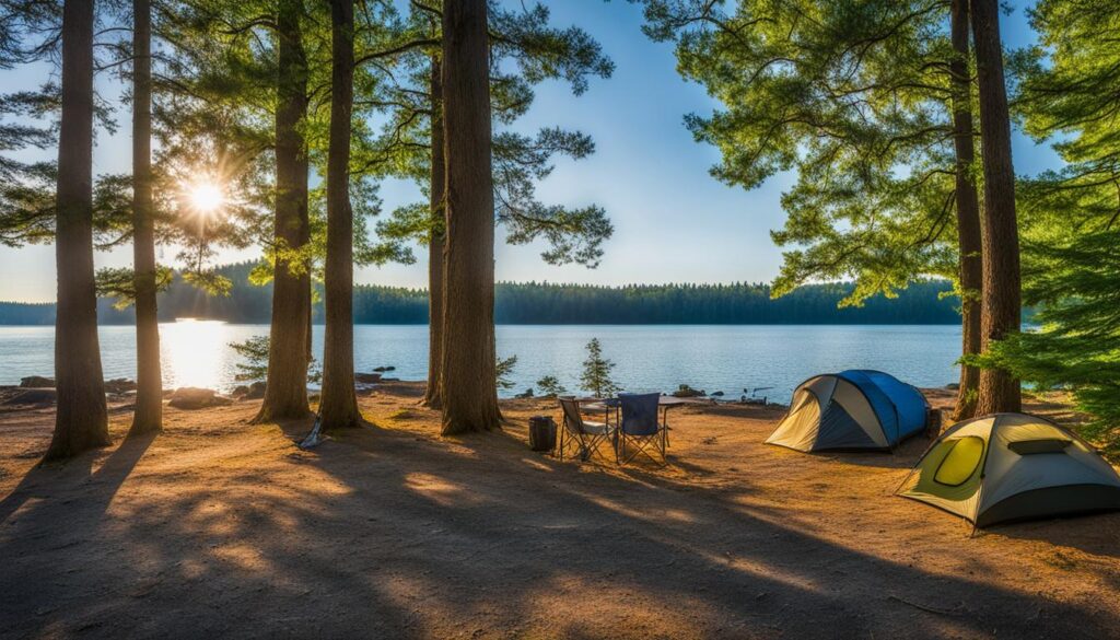 doe island state park camping