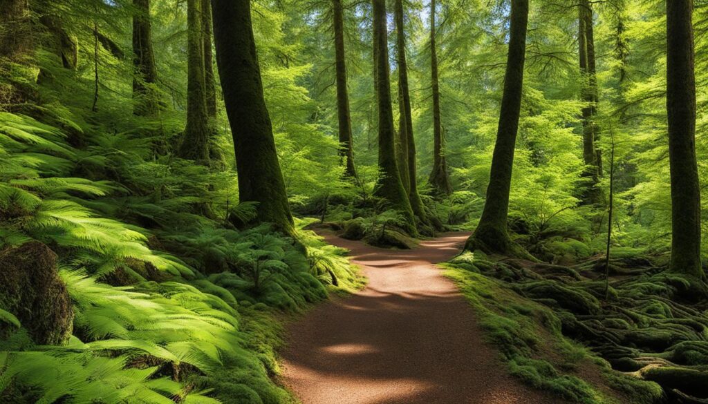 doe island state park hiking trails