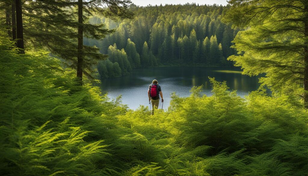 exploring lake sylvia area