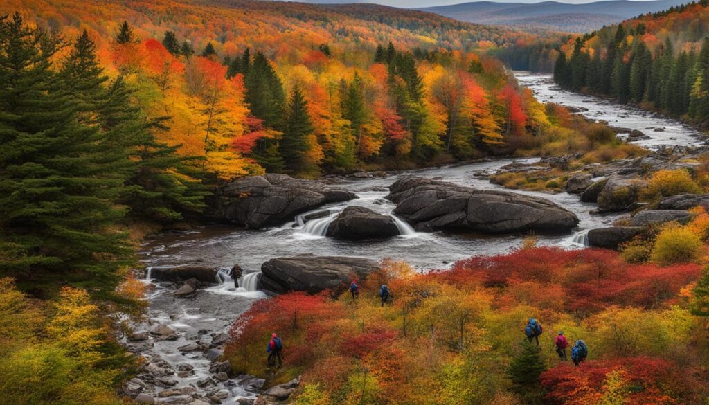 exploring the area around Trout Brook Valley State Park Reserve