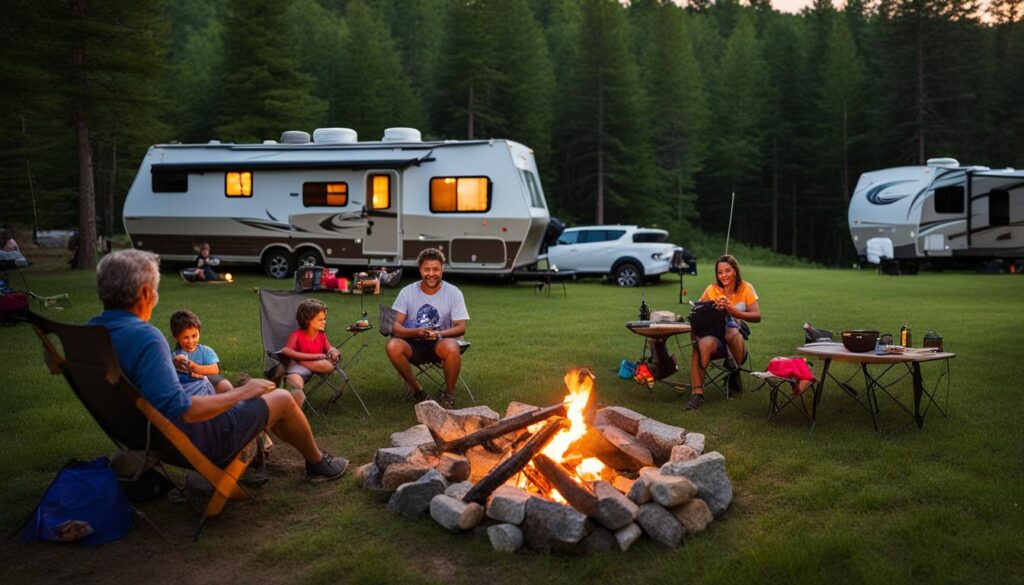 family-friendly camping oregon