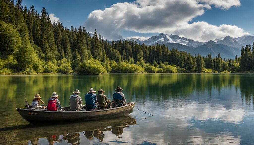 fishing at South Fork State Recreation Area