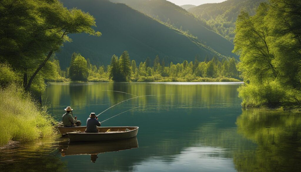 fishing at fort stevenson