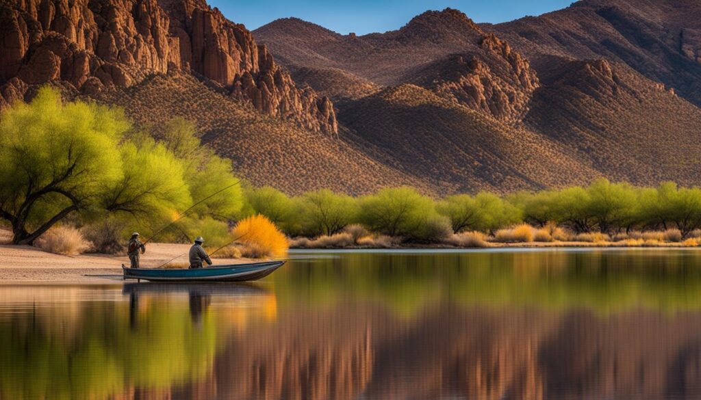 fishing in Arizona
