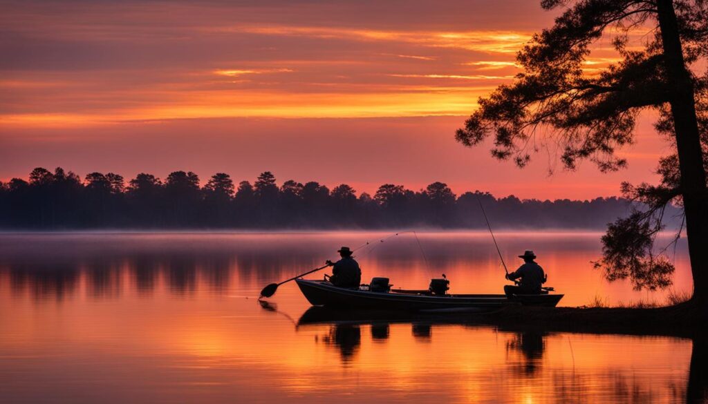 fishing on Reelfoot Lake