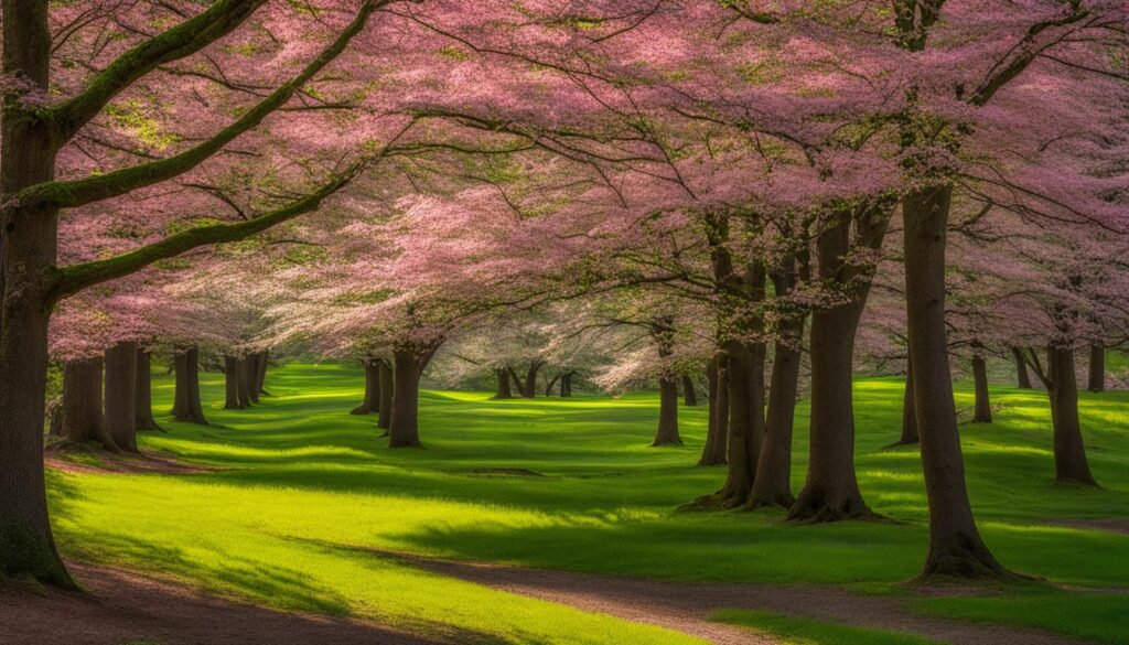 flowering dogwood trees