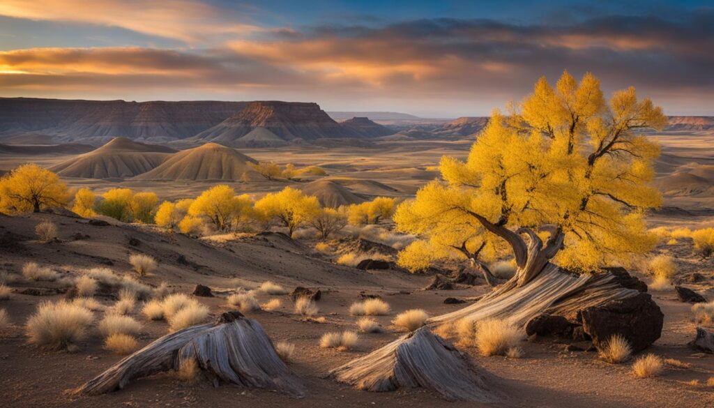 ginkgo petrified forest state park