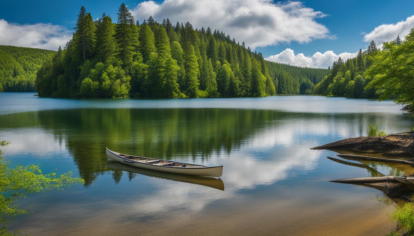 Half Moon Pond State Park Explore Vermont Verdant Traveler