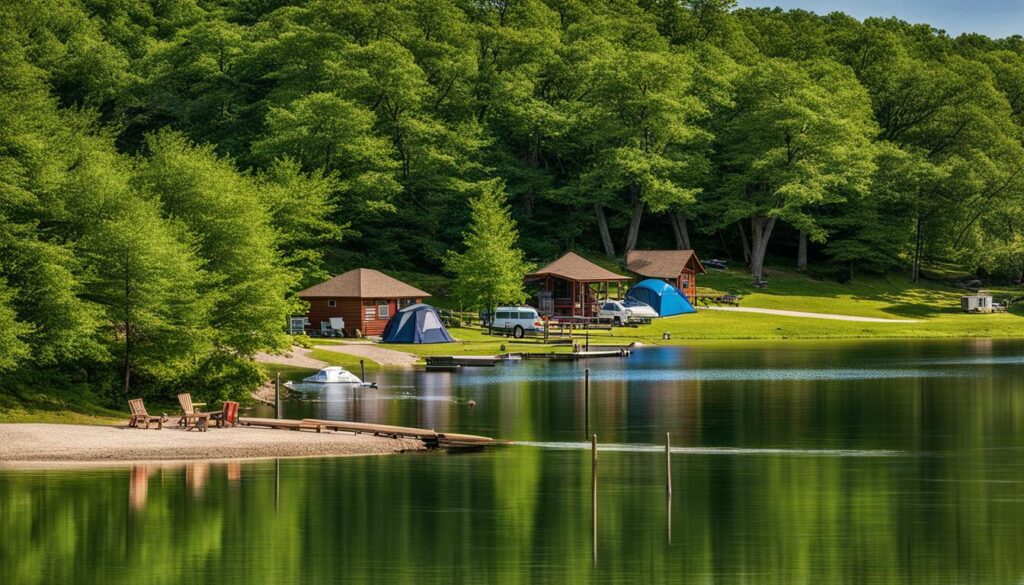 highland lakes state park camping facilities