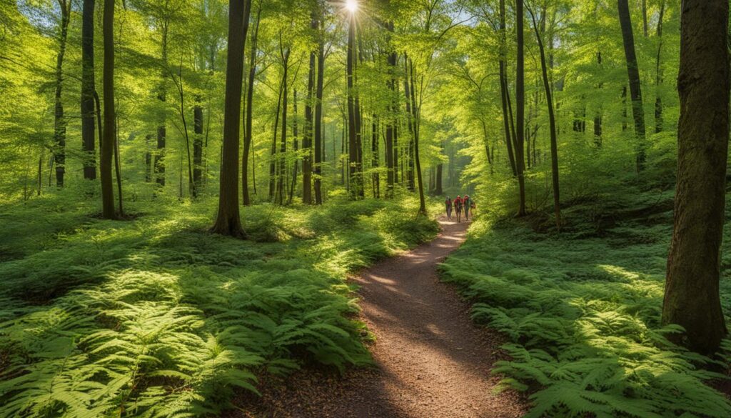 hiking White Clay Creek Preserve