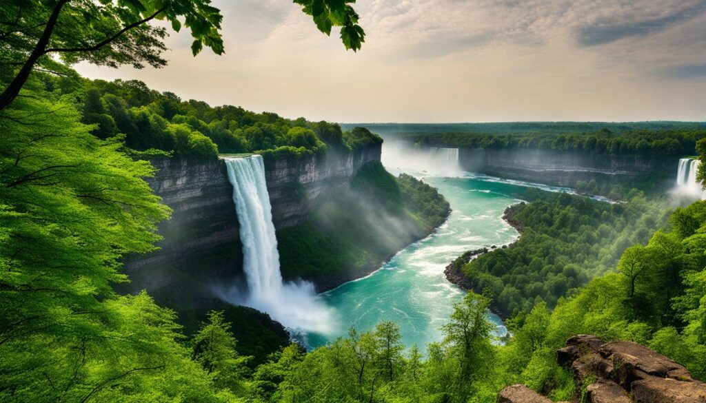 hiking around niagara falls