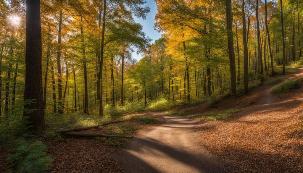 hiking trails