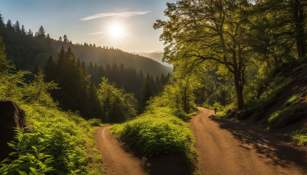 hiking trails at eugene mahoney state park