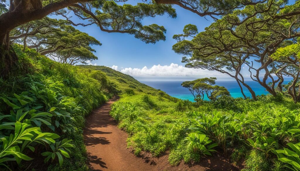 hiking trails hawaii
