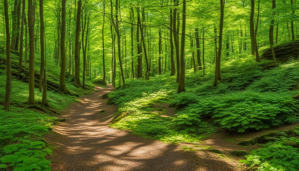 hiking trails in allegany state park