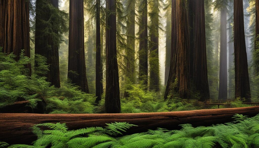 history of humboldt redwoods