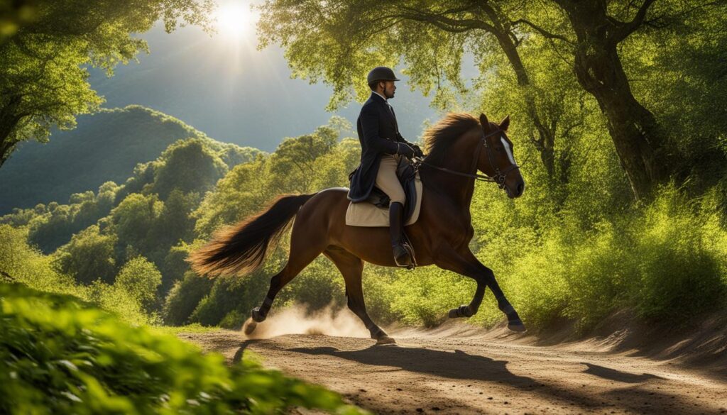 horseback riding at Bridle Trails State Park