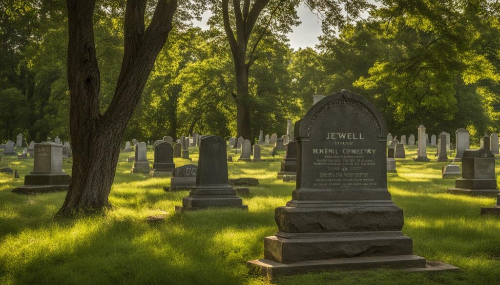 jewell cemetery state historic site