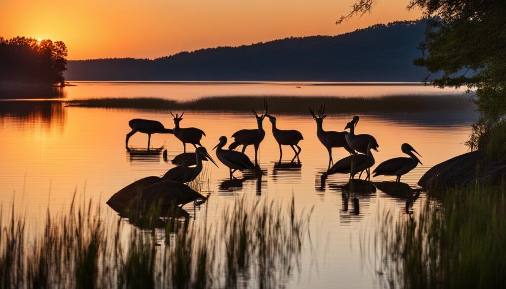 jordan lake wildlife