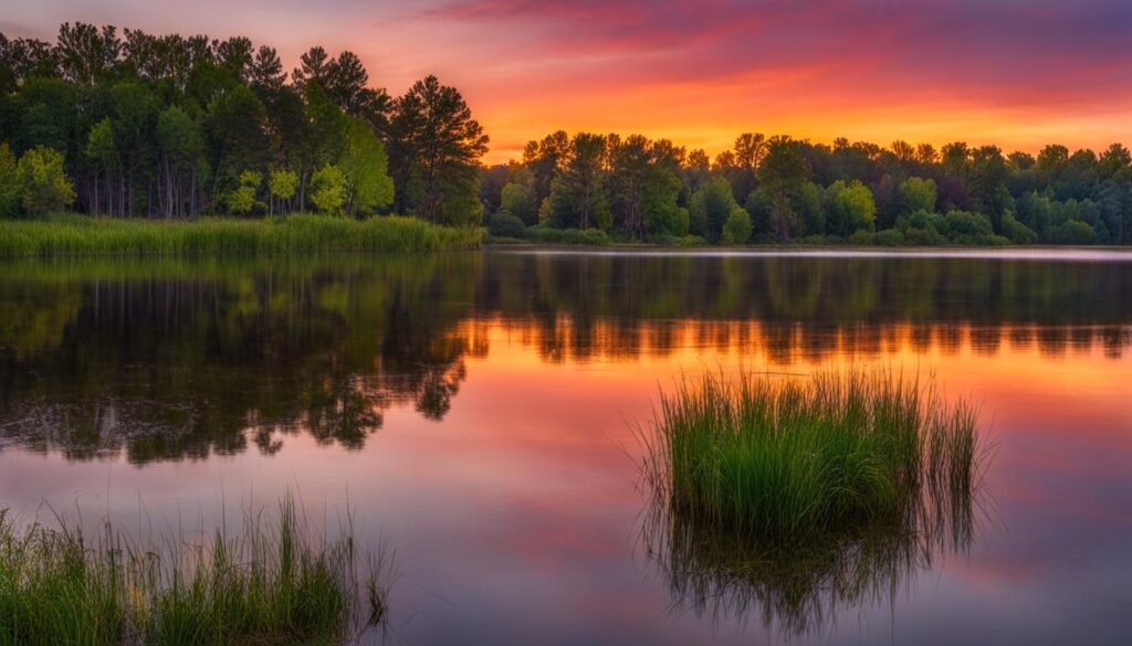 lake at west bend