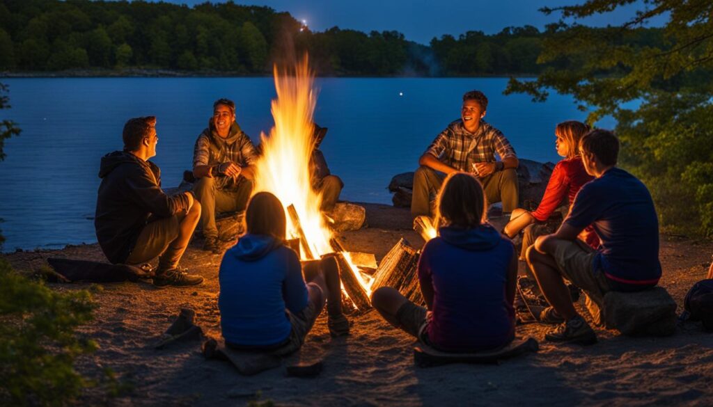 lake erie camping