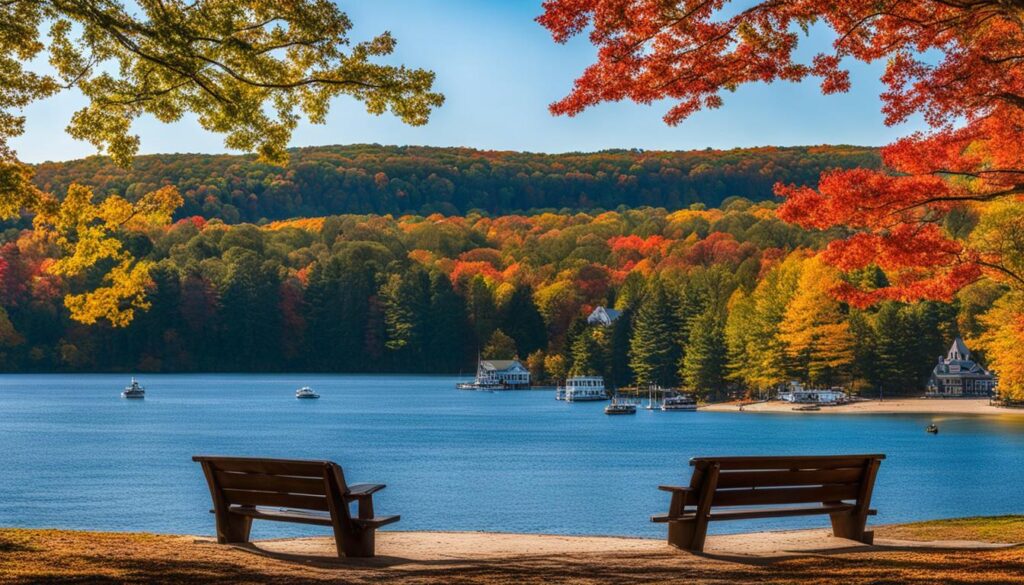 long point state park on lake chautauqua