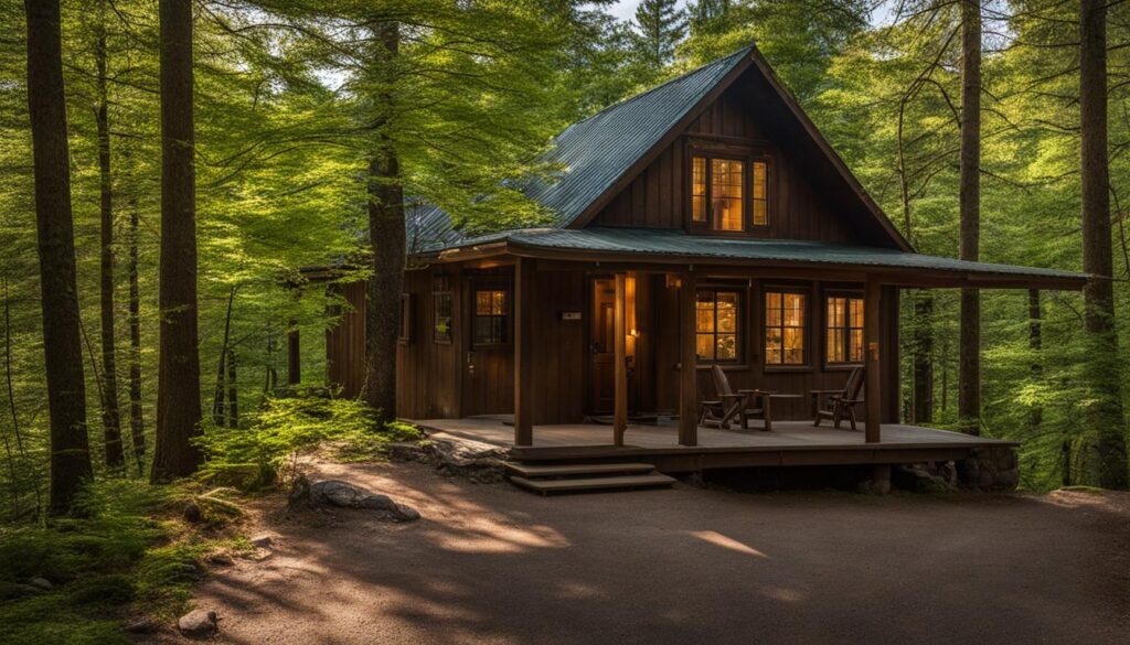 manchester state park cabin rentals