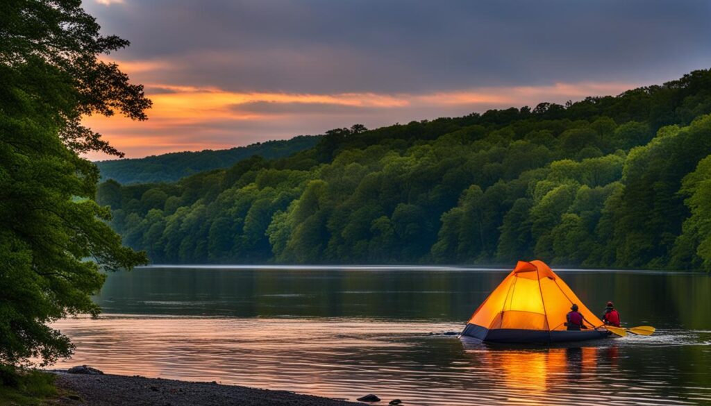 milton state park camping