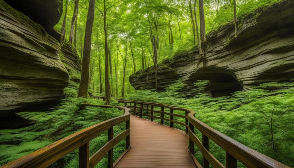 natural bridge state park trails