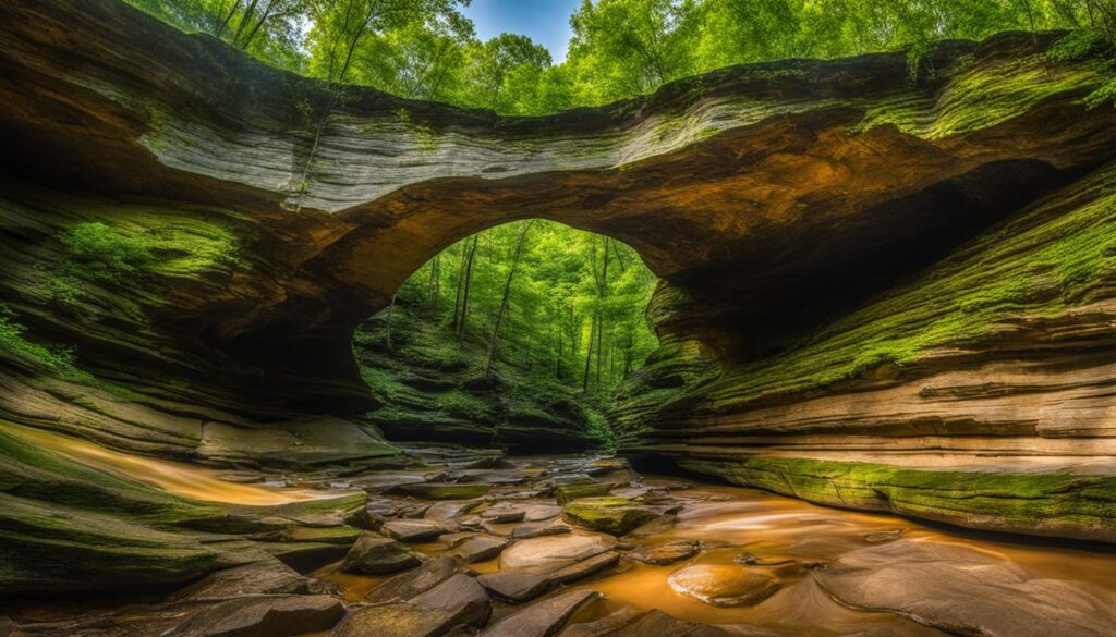 natural bridge state resort park