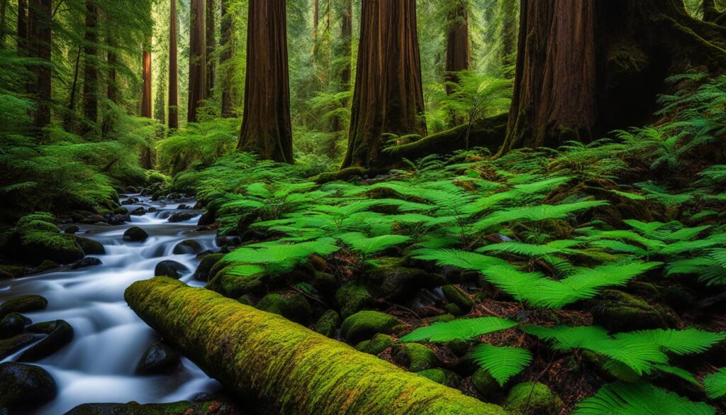nature photography at Montgomery Woods