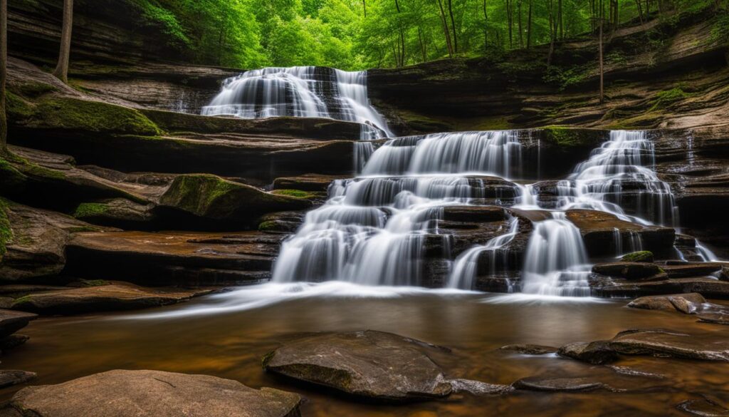 nature photography at Swallow Falls State Park