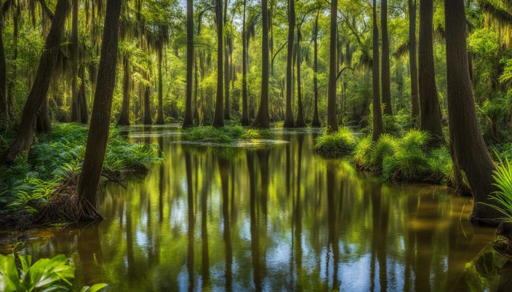 nature trails Louisiana