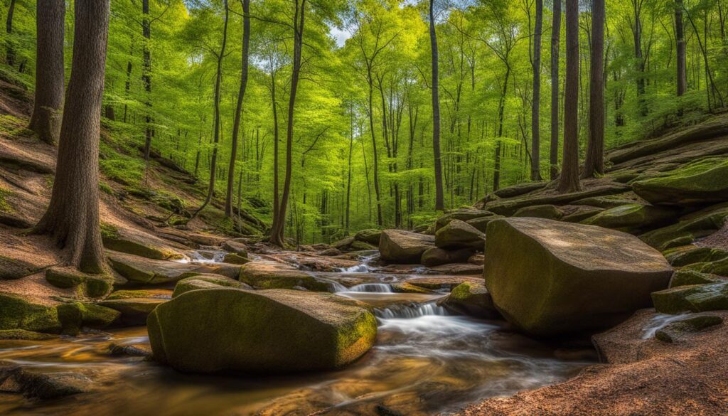 occoneechee mountain state natural area