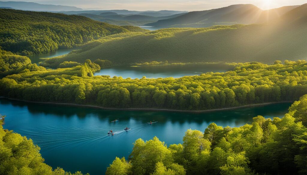 outdoor activities at Green River Reservoir State Park