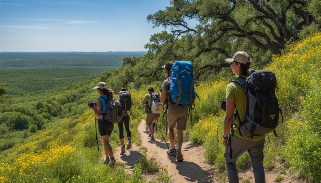 outdoor activities in Fort Richardson State Park