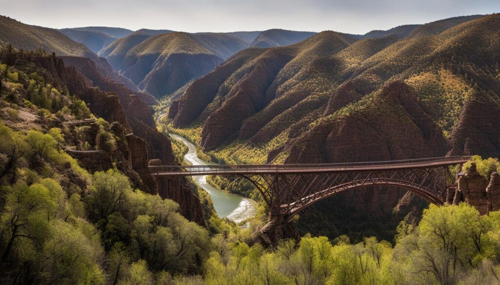 park history Cimarron Canyon