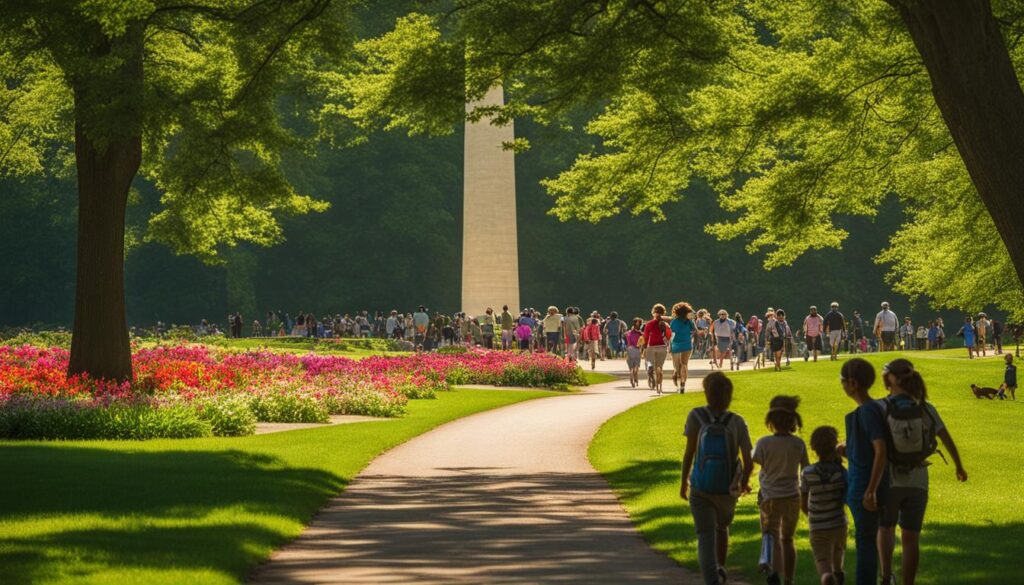 park visitors