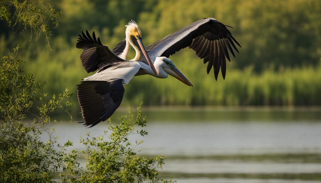 pelican lake wildlife