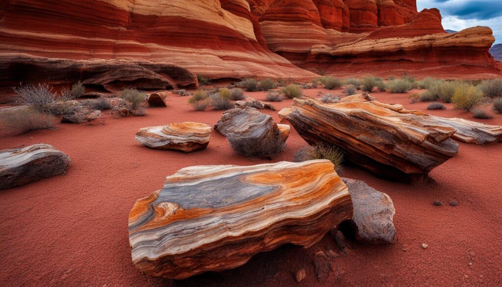 petrified wood