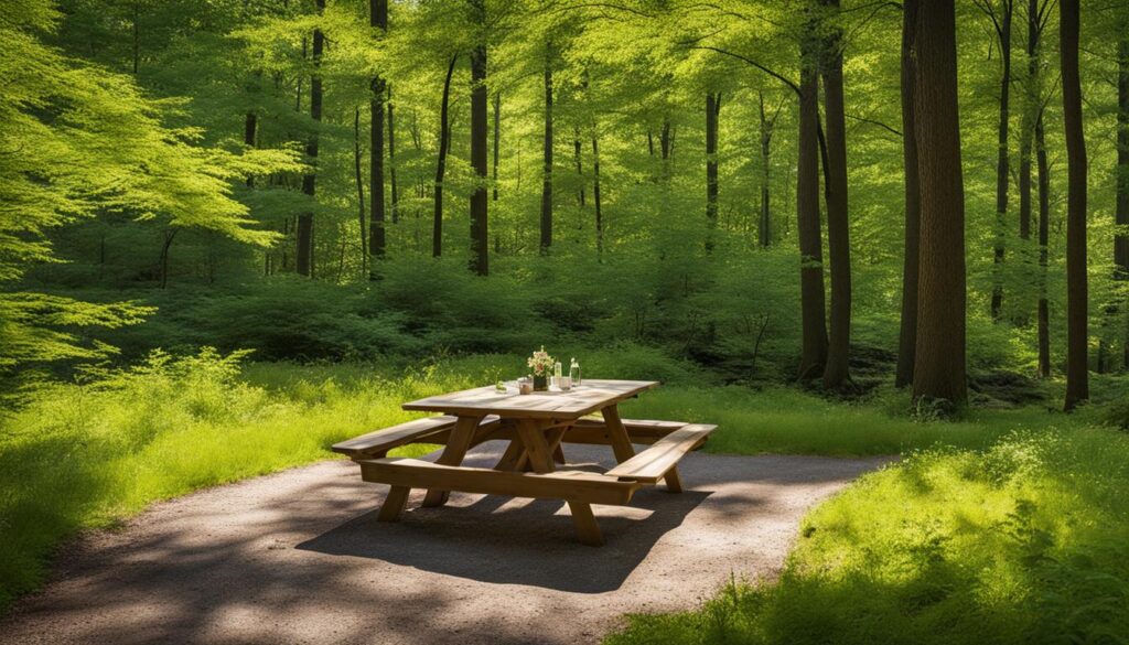 picnic areas in Willowdale State Forest