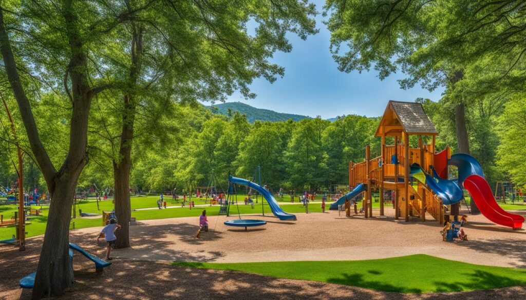 play area at Molly Stark State Park