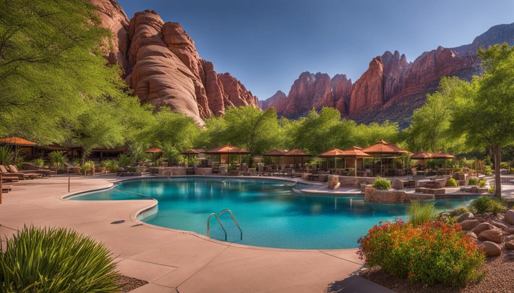 red rock canyon park swimming pool
