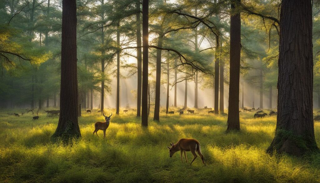 sam houston state park wildlife